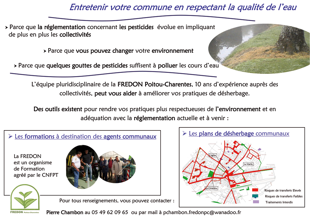 Flyer de présentation de la FREDON